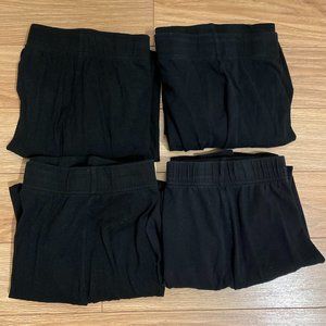 XL Old Navy jersey ankle leggings (4 pairs)